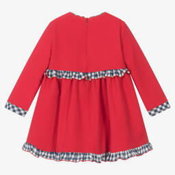 Miranda-فستان لون أحمر وأزرق | Childrensalon Outlet