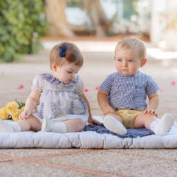 Miranda-Платье из хлопка Sunshine Blossom для девочек | Childrensalon Outlet