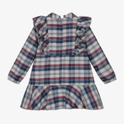 Miranda-فستان تارتان لون رمادي | Childrensalon Outlet