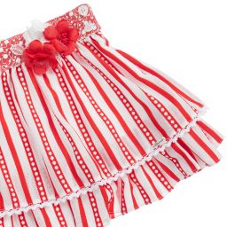 Miranda-Teen Girls Red Skirt Set | Childrensalon Outlet