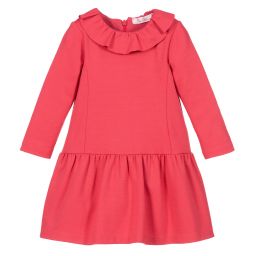 Miss Blumarine-Pink Viscose Jersey Dress | Childrensalon Outlet
