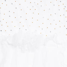 Miss Blumarine-White Ceremony Baby Gown & Headband Set | Childrensalon Outlet