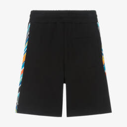 Missoni-Boys Black Zigzag Accent Shorts | Childrensalon Outlet