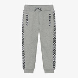 Missoni-Boys Grey Zigzag Cotton Trousers | Childrensalon Outlet