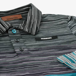 Missoni-Boys Long-Sleeve Striped Polo | Childrensalon Outlet