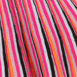 Missoni-Girls Bright Pink Striped Dress | Childrensalon Outlet