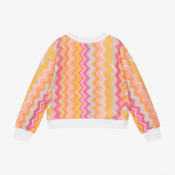 Missoni-Girls Cotton Zigzag Jumper | Childrensalon Outlet