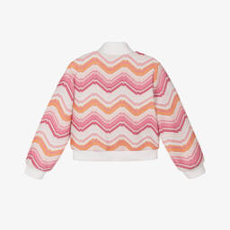 Missoni-Яркая вязаная куртка для девочек с узором | Childrensalon Outlet