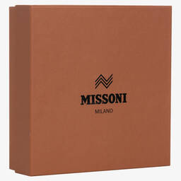 ميسوني-طقم أفرول قطن لون أبيض وزهري للمولودات | Childrensalon Outlet