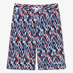 Missoni-Teen Boys Blue Cotton Jersey Shorts | Childrensalon Outlet