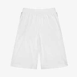 Missoni-Teen Boys White Zigzag Logo Shorts | Childrensalon Outlet
