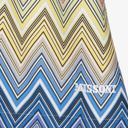 Missoni-بلوزة قطن عضوي لون زهري وأزرق للمراهقات | Childrensalon Outlet