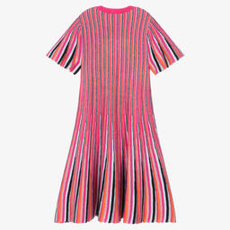 Missoni-Teen Girls Bright Pink Striped Dress | Childrensalon Outlet