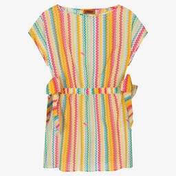 Missoni-Teen Girls Multicolour Zigzag Beach Dress | Childrensalon Outlet