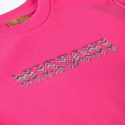 Missoni-Teen Girls Pink Cotton Sweatshirt Dress | Childrensalon Outlet