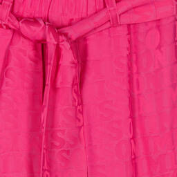 Missoni-Teen Girls Pink Jacquard Wide Leg Trousers | Childrensalon Outlet