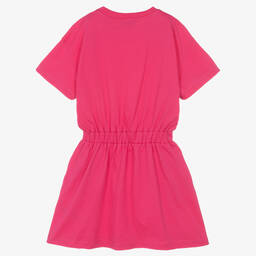 Missoni-Teen Girls Pink Organic Cotton Dress | Childrensalon Outlet