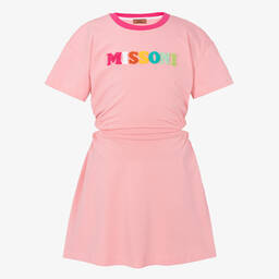 Missoni-Teen Girls Pink Organic Cotton Dress | Childrensalon Outlet