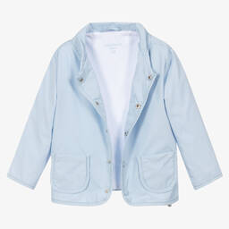 Mitch & Son-Baby Boys Blue Jacket | Childrensalon Outlet