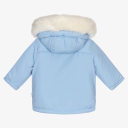 ميتش آند سون-Baby Boys Blue Padded Jacket | Childrensalon Outlet