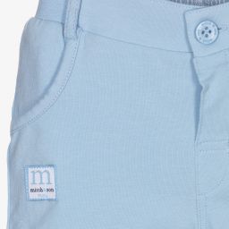 Mitch & Son-Baby Boys Blue Padded Joggers | Childrensalon Outlet