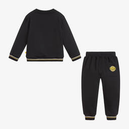 Mitch & Son-Черный спортивный костюм из хлопка для мальчиков | Childrensalon Outlet