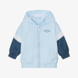 ميتش آند سون-معطف واقي من الرياح للأولاد باللون الأزرق | Childrensalon Outlet