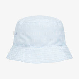 Mitch & Son-Boys Blue Cotton Bucket Hat | Childrensalon Outlet