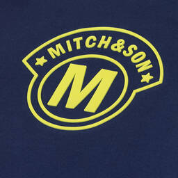 Mitch & Son-Boys Blue Cotton T-Shirt | Childrensalon Outlet