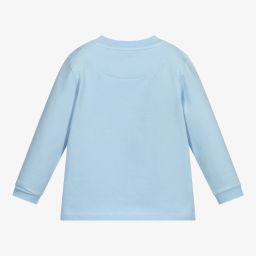 Mitch & Son-Голубой хлопковый топ для мальчиков | Childrensalon Outlet