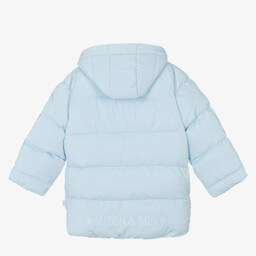 ميتش آند سون-معطف بافر بهودي لون أزرق فاتح للأولاد | Childrensalon Outlet
