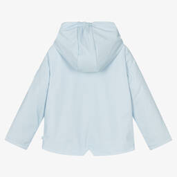 Mitch & Son-Голубой дождевик с капюшоном для мальчиков | Childrensalon Outlet