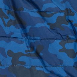 Mitch & Son-Boys Blue Puffer Jacket | Childrensalon Outlet