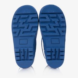 ميتش آند سون-Boys Blue Rain Boots | Childrensalon Outlet