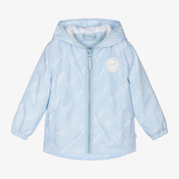 Mitch & Son-Boys Blue Windbreaker Jacket | Childrensalon Outlet