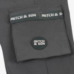 Mitch & Son-بنطلون رياضي كارغو لون رمادي داكن للأولاد | Childrensalon Outlet