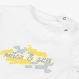 Mitch & Son-Boys Classic White Tee | Childrensalon Outlet