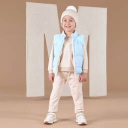 Mitch & Son-Boys Dual-Tone Reversible Gilet | Childrensalon Outlet