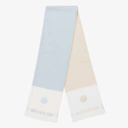 ميتش آند سون-سكارف بوجهين أطفال ولادي لون بيج و أزرق (118 سم) | Childrensalon Outlet