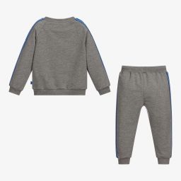 Mitch & Son-Серый спортивный костюм из хлопка для мальчиков | Childrensalon Outlet