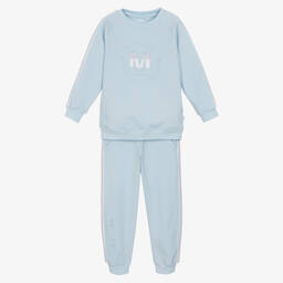 Mitch & Son-Голубой спортивный костюм из хлопкового джерси | Childrensalon Outlet