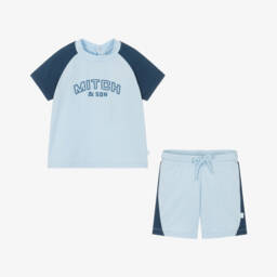Mitch & Son-طقم رياضي أزرق فاتح للأولاد | Childrensalon Outlet