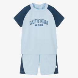 Mitch & Son-طقم رياضي أزرق فاتح للأولاد | Childrensalon Outlet