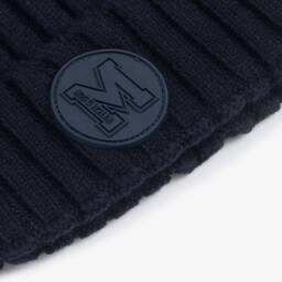 Mitch & Son-قبعة بوم بوم أطفال ولادي محبوكة لون كحلي | Childrensalon Outlet