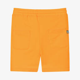 Mitch & Son-Boys Orange Cotton Jersey Shorts | Childrensalon Outlet