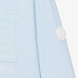 Mitch & Son-Boys Pale Blue Cotton Shorts Set | Childrensalon Outlet