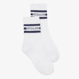 Mitch & Son-جوارب قطنية مخططة أنيقة للأولاد | Childrensalon Outlet