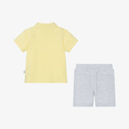 Mitch & Son-Boys Sunny & Slate Cotton Ensemble | Childrensalon Outlet