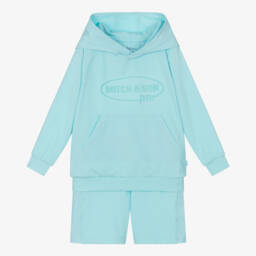 Mitch & Son-طقم جيرسي تركواز للأولاد | Childrensalon Outlet