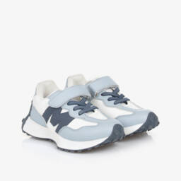 Mitch & Son-Boys Two-Tone Velcro Sneakers | Childrensalon Outlet